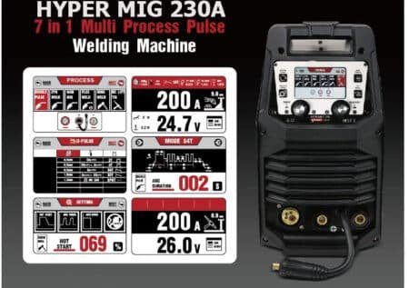 ΜΗΧΑΝΗ MIG NEXUS AL 230A 4ROLLS DUAL PULSE - Image 7