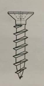 ΒΙΔΑ ΓΙΑ PVC ΚΟΥΦΩΜΑΤΑ HELIX
