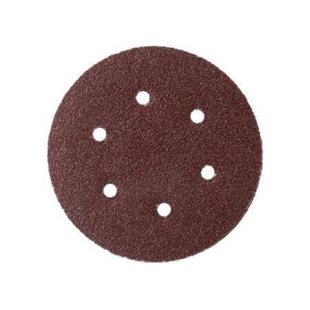 Δίσκοι λείανσης τοίχων με 6 τρύπες velour (για velcro) P80 Ø150 (5 τεμάχια) 12.830 STAYER