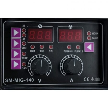 ΜΗΧΑΝΗ MIG GAS / NO GAS / LIFT TIG/ MMA 140Α-60%  S-MINI MIG 140 3 ΣΕ 1 HELIX - Image 4