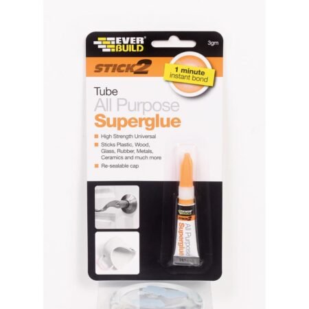 ΚΟΛΛΑ ΣΤΙΓΜΗΣ 3gr EVERBUILD SUPERGLUE TUBE ANAMENETAI