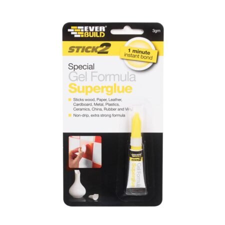 ΚΟΛΛΑ ΚΥΑΝΟΑΚΡΥΛΙΚΗ  ΣΤΙΓΜΗΣ GEL EVERBUILD SUPERGLUE GEL