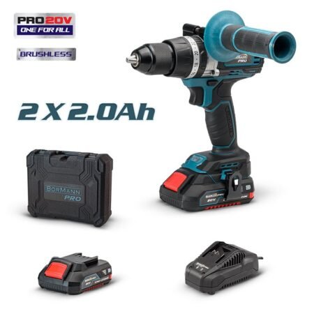 ΔΡΑΠ/ΒΙΔΟ ΚΡΟΥΣΤΙΚΟ BRUSHLESS 20V 2X2Ah PRO