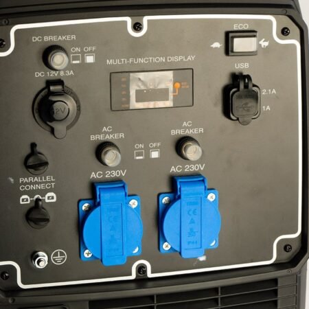 Bormann Pro BGB2035 Αθόρυβη Γεννήτρια Βαλιτσάκι Inverter Βενζίνης Τετράχρονη με Ρόδες και Μέγιστη Ισχύ 3.5kVA - Image 3
