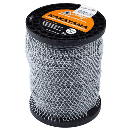 Nakayama Carbon3 Twist NC1006 Μεσινέζα Τρίγωνη Στριφτή Μήκους 113m και Πάχους 4.3mm