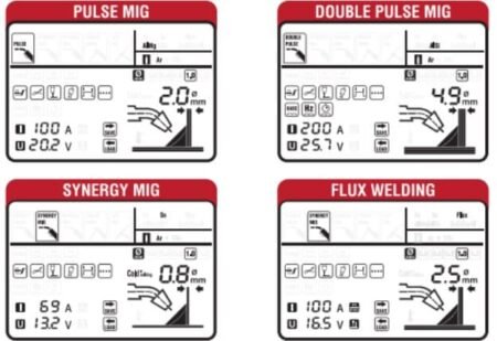ΜΗΧΑΝΗ MIG NEXUS AL 230A 4ROLLS DUAL PULSE - Image 4