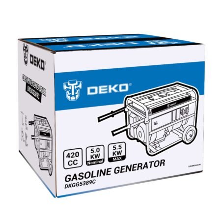 Γεννήτρια Βενζίνης Μονοφασική 5,5kVA Deko DKGG5389C - Image 5