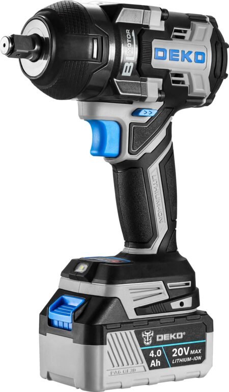 Μπουλονόκλειδο Μπαταρίας 20V BRUSHLESS MAX 800Nm DEKO DKBW20XP01-S0 (Χωρίς Μπαταρία και Φορτιστή). - Image 2