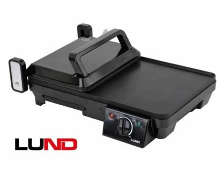 ΓΚΡΙΛΙΕΡΑ ΠΑΓΚΟΥ 2 ΣΕ 1 2000W 40.5X25CM LUND 67455