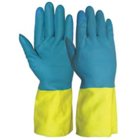 ΓΑΝΤΙΑ LATEX-NEOPRENE ΔΙΧΡΩΜΑ  Νο10