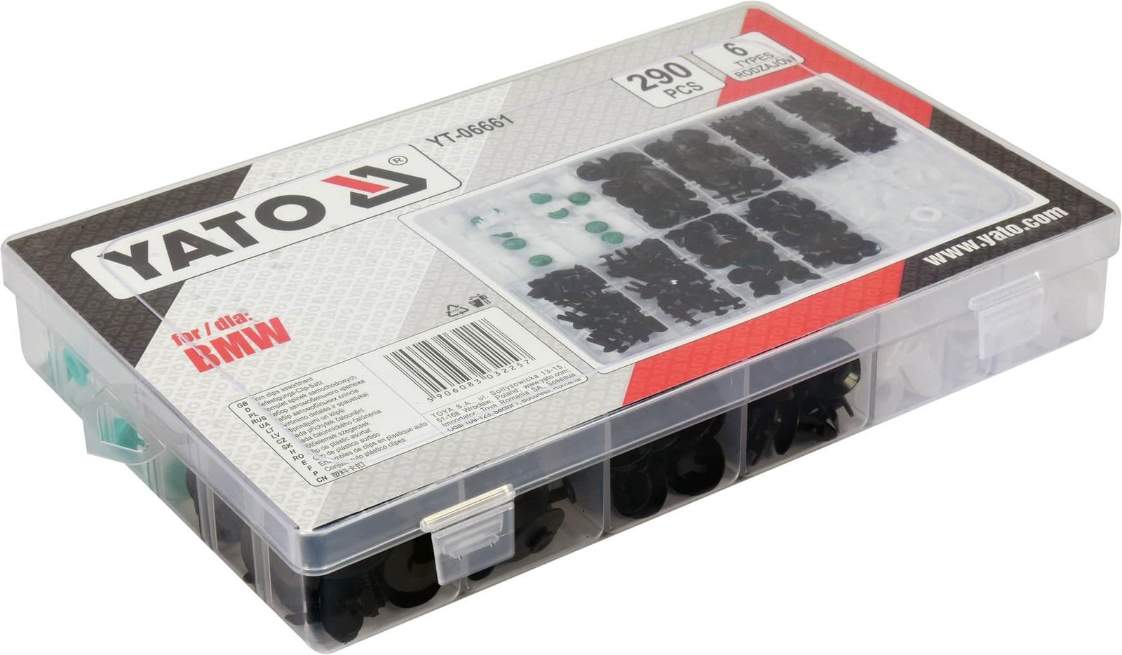 ΚΛΙΠΣ ΑYTOKINHΤΟΥ BMW 290PCS YT-06661