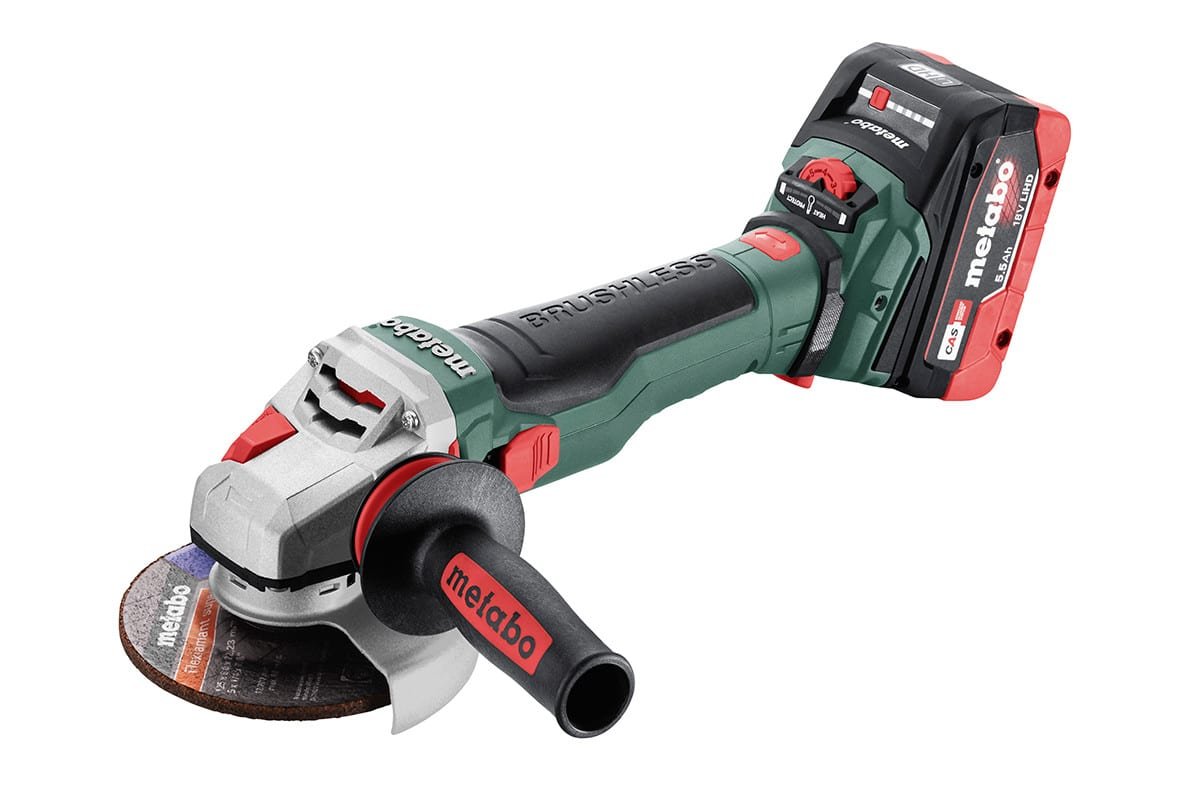 Metabo 18 Volt Ρυθμιζόμενος Γωνιακός Τροχός Μπαταρίας WVB 18 LTX BL 15-125 QUICK 601731660