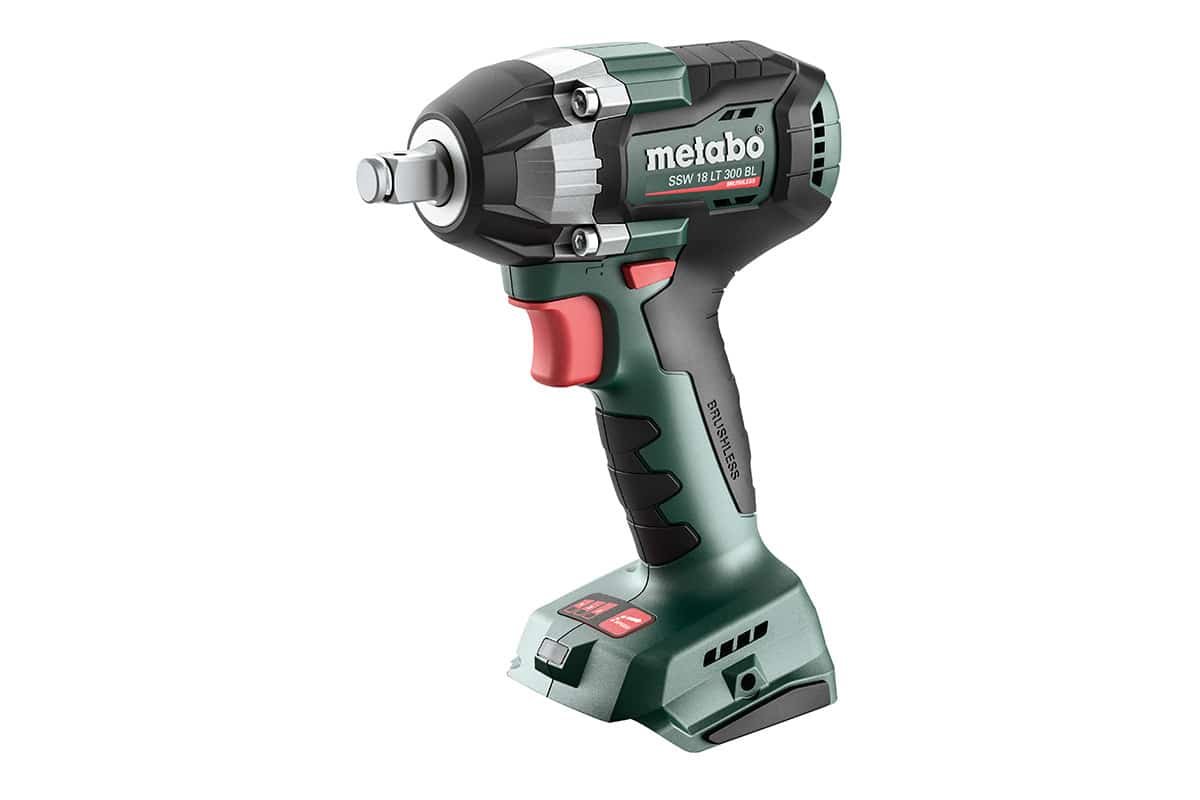 Metabo 18 Volt Μπουλονόκλειδο Μπαταρίας SSW 18 LT 300 BL ΜΟΝΟ ΣΩΜΑ 602398850