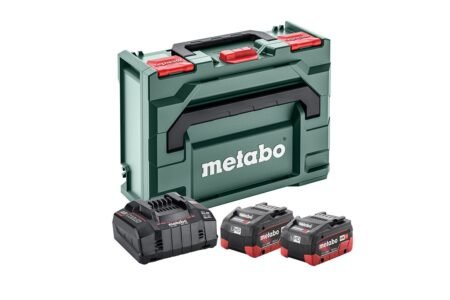 Metabo Σετ Φόρτισης 2 x LiHD 10 Ah + metaBOX 215