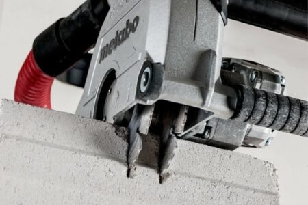 Metabo 1900 Watt Ηλεκτρική Φρέζα Αυλακώσεων - Τοίχου με Σύστημα Αναρρόφησης MFE 40 - Image 3