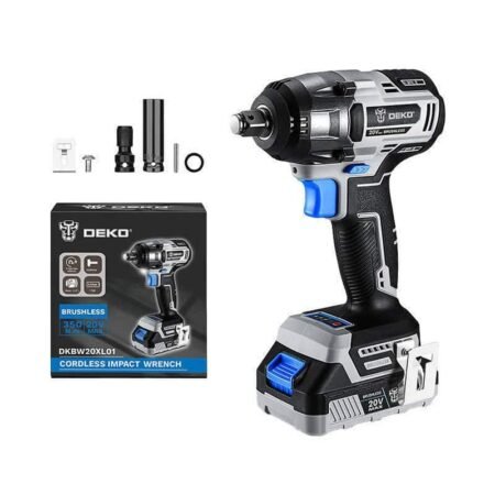 Μπουλονόκλειδο Μπαταρίας 20V BRUSHLESS MAX 800Nm DEKO DKBW20XP01-S0 (Χωρίς Μπαταρία και Φορτιστή). - Image 4