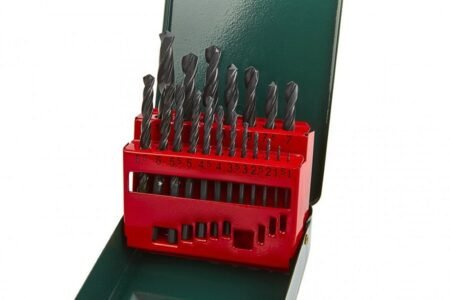 METABO ΣΕΤ 19 ΤΜΧ. ΤΡΥΠΑΝΙΑ HSS-R ΣΕ ΜΕΤΑΛΛΙΚΗ ΚΑΣΕΤΙΝΑ