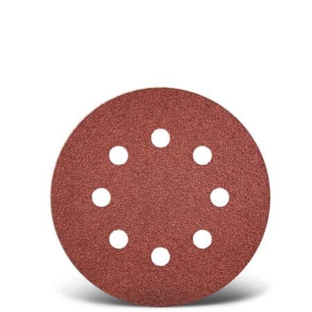 Δίσκοι λείανσης τοίχων με 8 τρύπες velour (για velcro) P60  Ø180 (5 τεμάχια) 12.834 STAYER