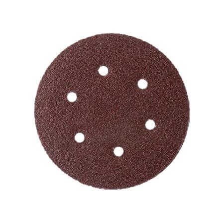 Δίσκοι λείανσης τοίχων με 6 τρύπες velour (για velcro) P60 Ø150 (5 τεμάχια) 12.829 STAYER