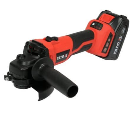 ΤΡΟΧΟΣ ΓΩΝΙΑΚΟΣ ΡΥΘΜΙΖΟΜΕΝΟΣ 18V/125ΜΜ 1X4Ah YT-828294 ΑΝΑΜΕΝΕΤΑΙ