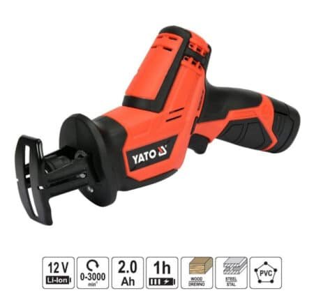 ΣΠΑΘΟΣΕΓΑ 12V YT-82904 1Χ2Ah YATO