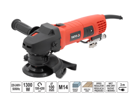 ΛΕΙΑΝΤΗΡΑΣ ΠΕΤΡΑΣ ΥΓΡΟΥ /ΣΤΕΓΝΟΥ 1300W ΥΤ-82161 YATO