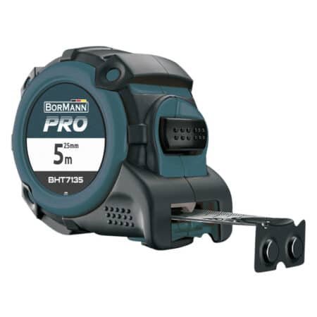 Μέτρο 7.5m x 25mm,Αυτόματου Κλειδώματος, BORMANN Pro BHT7136