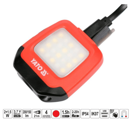 ΦΑΚΟΣ LED ΚΕΦΑΛΗΣ 200lm YT-08598 ΥΑΤΟ - Image 3