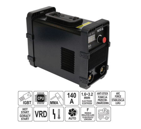 ΜΗΧΑΝΗ MMA 140A INVERTER YT-81355 ΥΑΤΟ