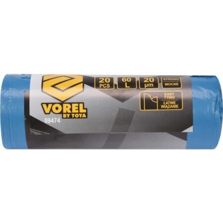 ΣΑΚΟΥΛΕΣ ΑΠΟΡΡΙΜΜΑΤΩΝ 80L 40mm ΜΑΥΡΗ 10ΤΜΧ VOREL 09470