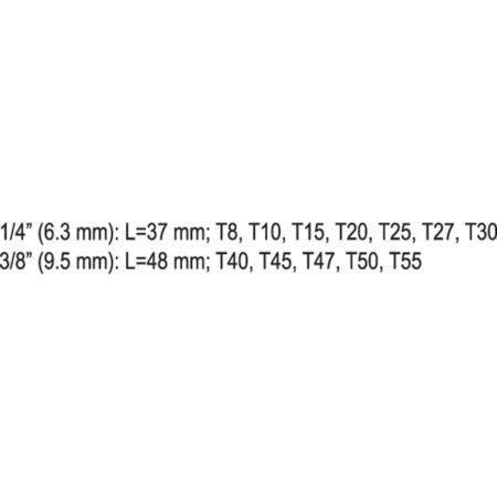 ΣΕΤ ΚΑΡΥΔΑΚΙΑ  12 ΤΕΜ 1/4-3/8  CR-V  YT-04332 ΥΑΤΟ - Image 4