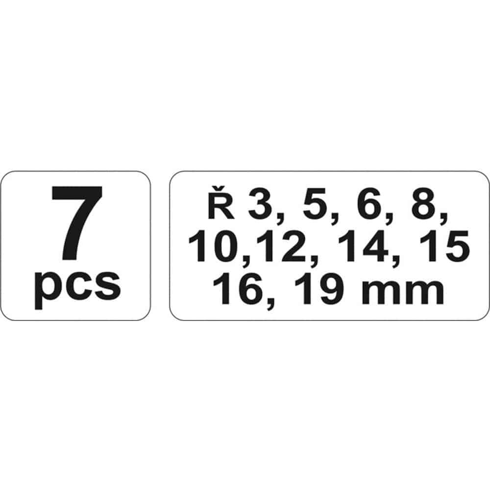 ΕΚΤΟΝΩΤΙΚΟ - ΕΚΧΕΙΛΩΤΙΚΌ ΧΑΛΚΟΣΩΛΗΝΩΝ 7 ΤΜΧ. YT-2180 - Image 3