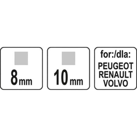 ΚΛΕΙΔΙ ΤΑΠΑΣ ΛΑΔΙΟΥ 8Χ10ΜΜ YT-05995 - Image 3