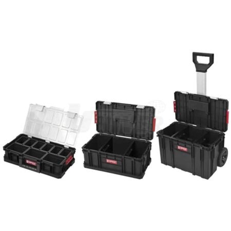 ΕΡΓΑΛΕΙΟΘΗΚΗ ΚΛΕΙΣΤΗ ΜΕ ΡΟΔΕΣ  QBRICK TWO CART PLUS - Image 3