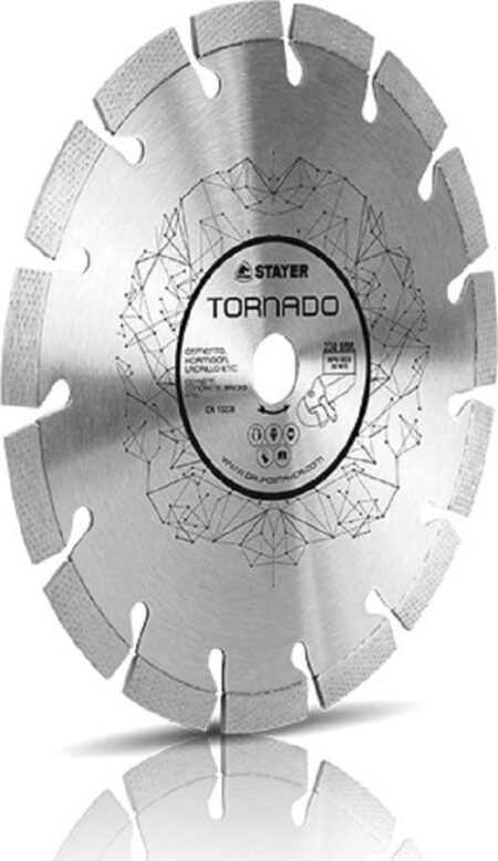 ΔΙΑΜΑΝΤΟΔΙΣΚΟΣ 115 x 22.2 Η12  LASER TORNADO STAYER