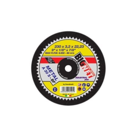 Τροχός κοπής ανοξείδωτου - σιδήρου 115Χ1.0Χ22 A 115X1.0X22