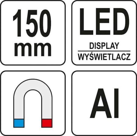 ΑΛΦΑΔΙ ΨΗΦΙΑΚΟ ΜΕ ΟΘΟΝΗ LED 150MM YT-30395 - Image 3