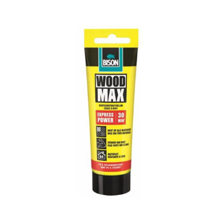 ΠΟΛΥΜΕΡΙΚΕΣ ΞΥΛΟΚΟΛΛΕΣ WOOD MAX EXPRESS TUBE 100GR BISON