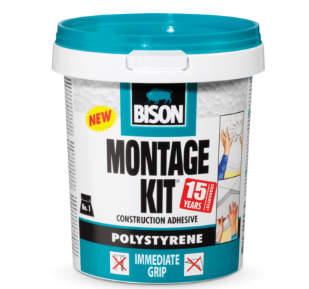 ΚΟΛΛΑ ΠΟΛΥΣΤΕΡΙΝΗΣ MONTAGE KIT POLYSTYRENE ΔOXEIO 4KG BISON