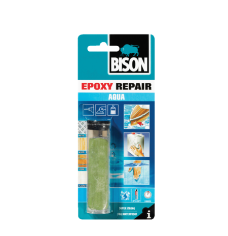 ΕΠΟΞΙΚΟΣ ΣΤΟΚΟΣ ΝΕΡΟΥ EPOXY REPAIR AQUA 56GR BLISTER BISON