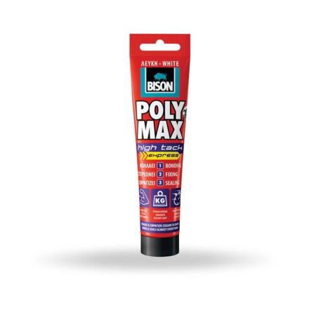 ΚΟΛΛΑ ΕΠΑΓΓΕΛΜΑΤΙΚΗ POLY MAX HIGH TACK EXPRESS 165GR BISON