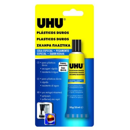 ΚΟΛΛΑ ΡΕΥΣΤΗ  HARD PLASTICS 30GR UHU