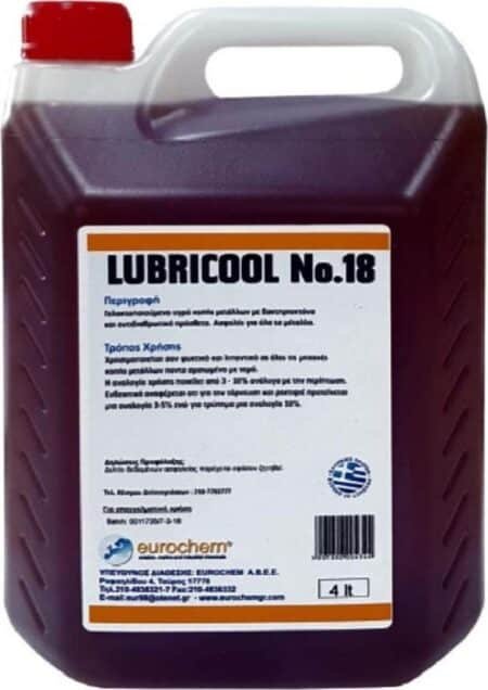 ΛΑΔΙ ΚΟΠΗΣ  (Σαπουνέλαιο) 4lt Eurochem Lubricool No. 18