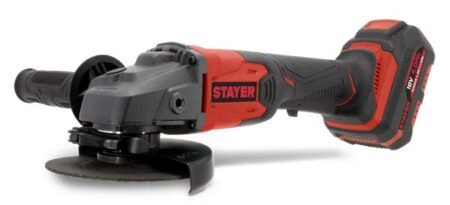 ΓΩΝΙΑΚΟΣ ΤΡΟΧΟΣ ΜΠΑΤΑΡΙΑΣ 18V - L20 Set 1*4.0Ah AGR 125 L2014 STAYER