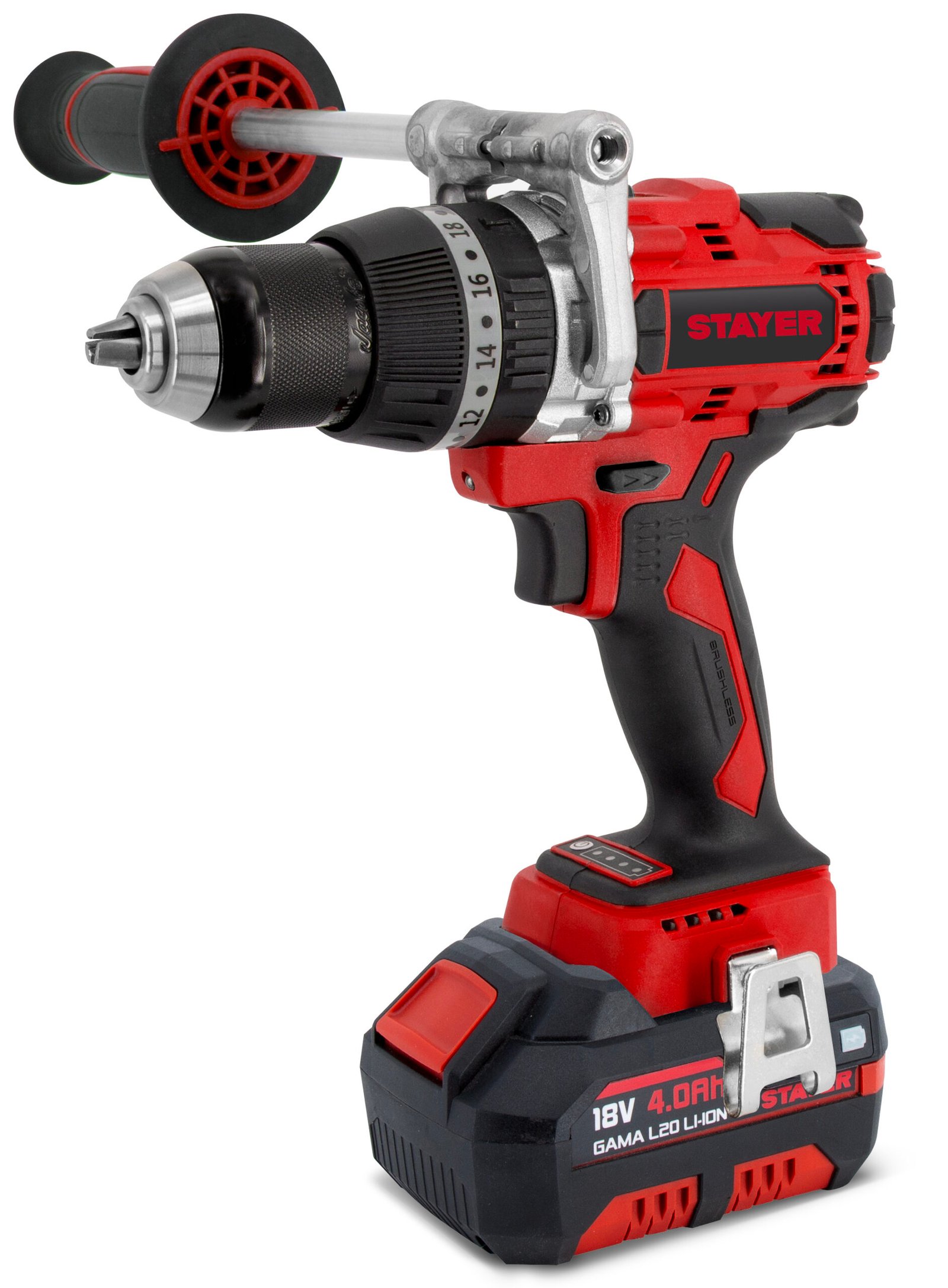 ΚΡΟΥΣΤΙΚΟ ΔΡΑΠΑΝΟΚΑΤΣΑΒΙΔΟ Brushless 80Nm 18V - L20 Set 2*4.0Ah PBL 80 L2024 PK