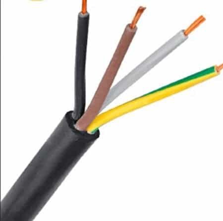 ΚΑΛΩΔΙΟ ΣΥΝΔΕΣΗΣ ΜΗΧΑΝΩΝ ΜΑΥΡΟ  HI-FLEX ΙΤΑΛΙΑΣ 4x2.50