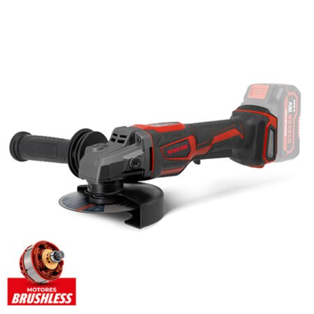 STAYER Γωνιακός Τροχός Μπαταρίας XTREME Brushless 18V - L20 (X/BAT) AGBX TR125 L20 ΜΟΝΟ ΣΩΜΑ
