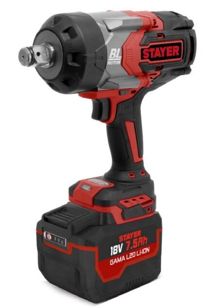 ΜΠΟΥΛΟΝΟΚΛΕΙΔΟ 1'' 1800Nm Brushless 18V - L20 (2 * 7,5Ah)