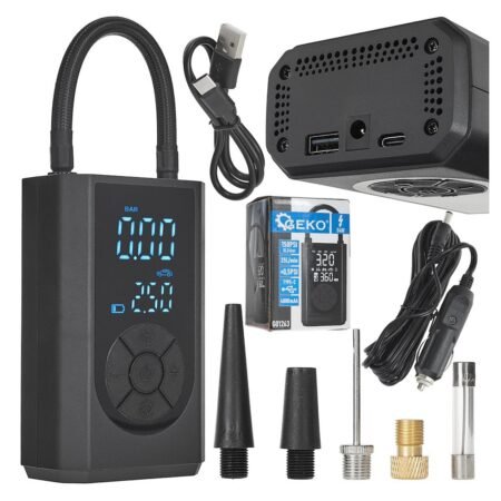 ΚΟΜΠΡΕΣΕΡ ΑΥΤΟΚΙΝΗΤΟΥ 12V ΜΕ ΨΗΦΙΑΚΗ ΕΝΔΕΙΞΗ + ΜΠΑΤΑΡΙΑ 4000mA G01263